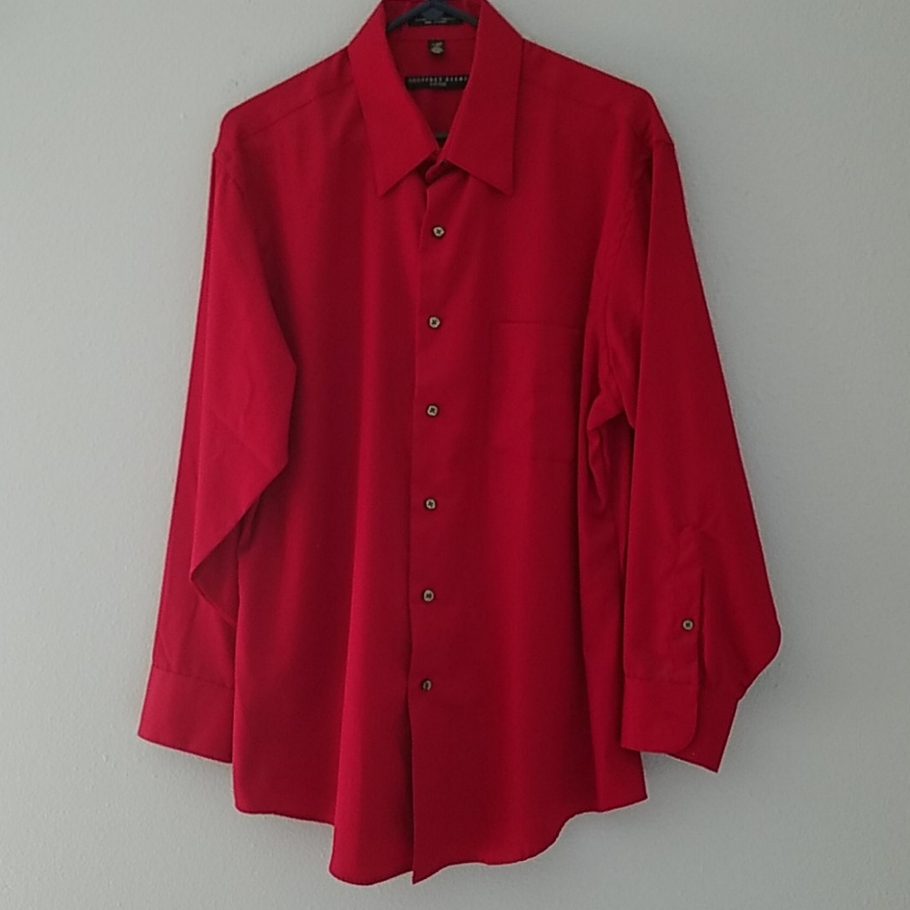 GEOFFREY BEENE wrinkle free men shirt XL